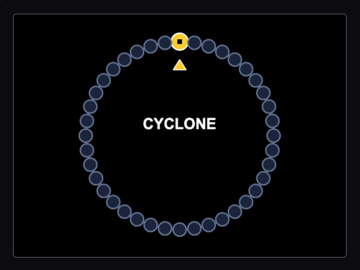 Cyclone free online arcade timing game